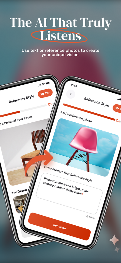 Text to room feature - AI that truly listens